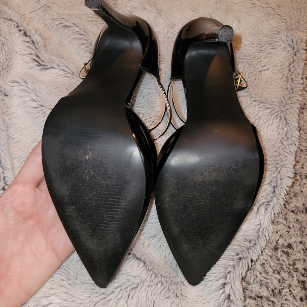 Journee collection Black high heels - Picture 5 of 7